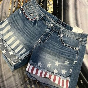 american flag shorts